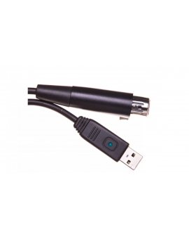 Kabel-przejściówka USB A-XLR żeński 3-pin 5m 6105