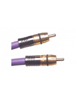 Przewód koaksjalny RCA-RCA Coaxial Purple Rain 1m MDCX10