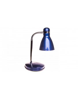 Lampka biurkowa E14 40W ZARA HR-40-BL niebieska 07562