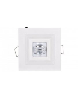 Oprawa awaryjna LOVATO P ECO LED 1W 125lm (opt. koryt.) 1h jednozadaniowa biała LVPC/1W/E/1/SE/X/WH