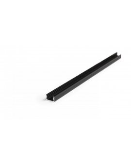 Profil SLIM8 2m czarny anodowany aluminiowy wąski (c2)