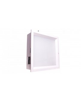 Oprawa wstropowa LUGCLASSIC SQUARE LED 350 g/k ED 2900lm/840 PLX IP44 biała 060281.5L02.511