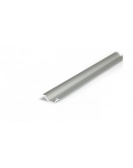 Profil aluminiowy led Trio10 kątowy narożny 45 stopni anodowany srebrny TOPMET LUX00360 /2m/