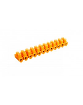 Listwa zaciskowa gwintowa 1,5-4mm2 12-torowa pomarańczowa LTF12-4 21310008