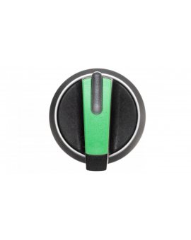 Napęd przełącznika 3 położeniowy I-O-II 22mm zielony podświetlany bez samopowrotu plastik IP69k Sirius ACT 3SU1032-2BL40-0AA0