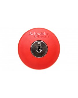 Napęd przycisku grzybkowego czerwony z kluczykiem ZB5AS944