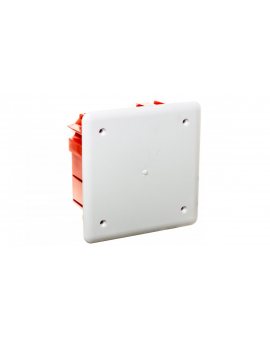 Install-Box Puszka podtynkowa instalacyjna 95x95x50mm IP40 biała 0261-01