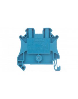 Złączka zaciskowa/szynowa 2-przewodowa 0,14-4mm2 niebieska UT 2,5 BU