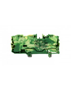 Złączka szynowa ochronna 3-przewodowa 10mm2 żółto-zielona 2010-1307 TOPJOBS