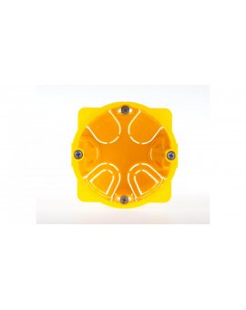 Puszka 67mm p/t regips 50mm żółty Batibox 080051
