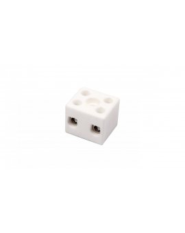 Złączka gwintowa porcelanowa 10mm2 2-tory biała CPO-15A-2P 80722516 /20szt./