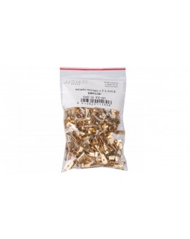 Wtyk konektorowy 1, 5-2, 5mm2 6, 3x0, 8 WKP2, 5/6, 3/0, 8 /100szt./