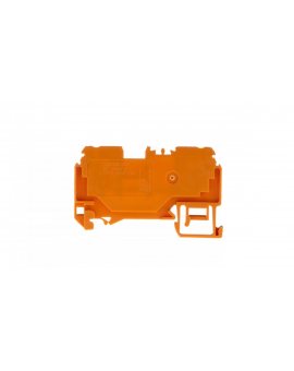 Złączka szynowa 2-przewodowa 4mm2 pomarańczowa 880-902 /100szt./