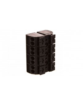 Blok zasilający 4-torowy 0,5-4mm2 32A czarny 862-504 /200szt./
