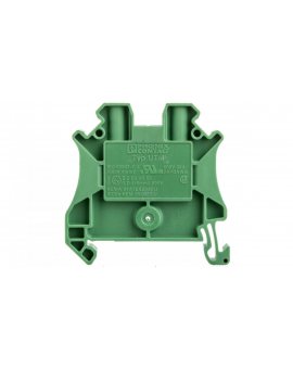 Złączka szynowa 2-przewodowa 4mm2 zielona Ex UT 4 GN 3045156 /50szt./