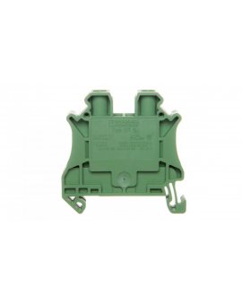 Złączka szynowa 2-przewodowa 6mm2 zielona Ex UT 6 GN 3045211 /50szt./