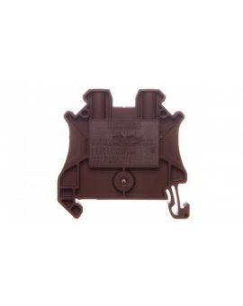 Złączka szynowa 2-przewodowa 4mm2 brązowa Ex UT 4 BN 3045224 /50szt./