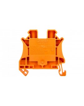 Złączka szynowa 2-przewodowa 10mm2 pomarańczowa Ex UT 10 OG 3046281 /50szt./
