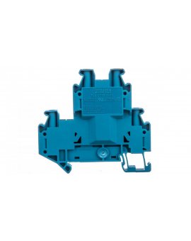 Złączka szynowa 2-piętrowa 4mm2 niebieska Ex UTTB 4-PV BU 3059265