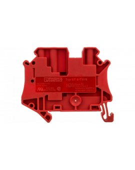 Złączka szynowa 3-przewodowa 4mm2 czerwona Ex UT 4-TWIN RD 3044365 /50szt./