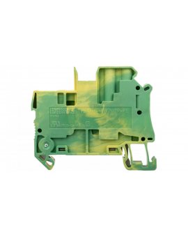 Złączka szynowa ochronna 4mm2 śrubowa/wtykowa zielono-żółta UT 4-TWIN/ 1P-PE 3060283