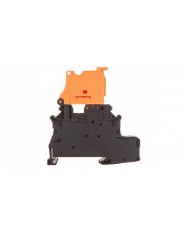 Złączka szynowa ochronna rozłączalna 4mm2 czarno-pomarańczowa UT 4-PE/HEDI 3074004 /50szt./