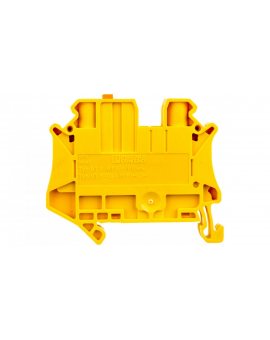 Złączka przelotowa 2-przewodowa z odłącznikiem nożowym 6mm2 żółta UT 6-MT P/P YE 3064073