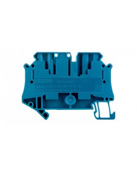 Złączka szynowa rozłączalna 4-przewodowa 4mm2 niebieska UT 4-QUATTRO-TG P/P BU 3073089 /50szt./
