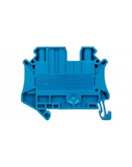 Złączka szynowa rozłączalna 2-przewodowa 6mm2 niebieska UT 6-TG P/P BU 3073872 /50szt./
