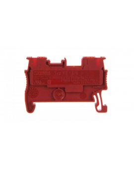 Złączka szynowa przelotowa 2-przewodowa 0, 14-1, 5mm2 czerwona Ex PT 1, 5/S RD 3208127 /50szt./