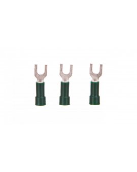 Końcówka kablowa widełkowa izolowana fi 0,25-0,75mm2 zielona M3 L-RZ 3F 0,26-0,75 M3 63105010 /100 szt./