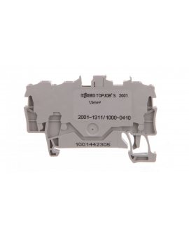 Złączka szynowa diodowa 3-przewodowa 1,5mm2 szara 1N4007 2001-1311/1000-410 /100szt./