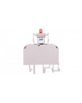 Złączka bezpiecznikowa 2, 5mm2 z sygnalizacją LED 24V DC ZUB1-2.5D 13202992