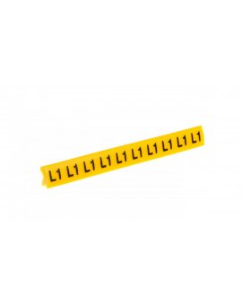 Oznacznik do złączek EZ-5/L1 żółty R34RR-02050306700 /100szt./