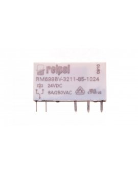 Przekaźnik miniaturowy 1P 24V DC AgSnO2/Au RM699BV-3211-85-1024 2613705