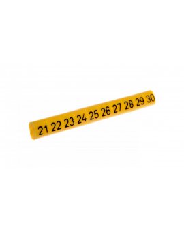 Oznacznik przewodów OZ-0/21-30 żółty E04ZP-01020101300 /100szt./