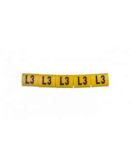 Oznacznik przewodów OZ-2/L3 żółty E04ZP-01020405000 /100szt./