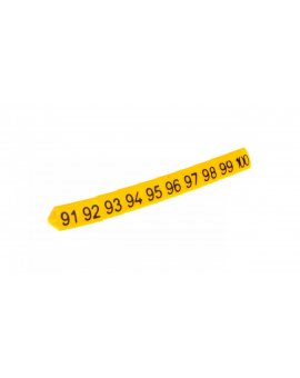 Oznacznik przewodów OZ-1/91-100 żółty E04ZP-01020202000 /100szt./