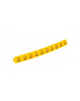 Oznacznik przewodów OZ-1/D żółty E04ZP-01020202500 /100szt./