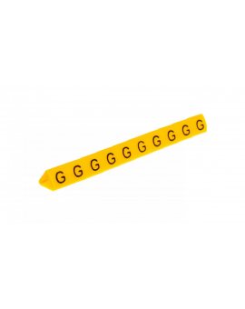 Oznacznik przewodów OZ-1/G żółty E04ZP-01020202800 /100szt./