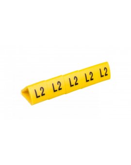 Oznacznik przewodów OZ-3/L2 żółty E04ZP-01020504800 /100szt./