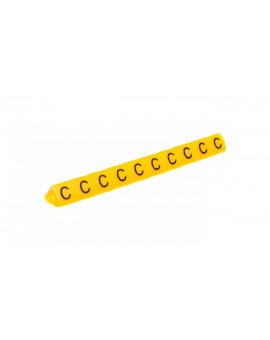 Oznacznik przewodów OZ-1/C żółty E04ZP-01020202400 /100szt./