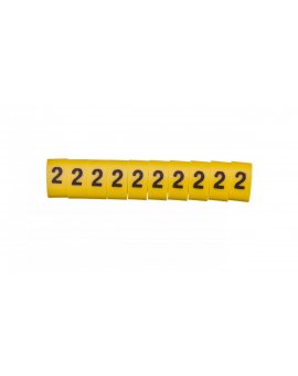 Oznacznik przewodów OZ-3/2 żółty E04ZP-01020500300 /100szt./