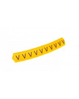 Oznacznik przewodów OZ-2/V żółty E04ZP-01020403400 /100szt./