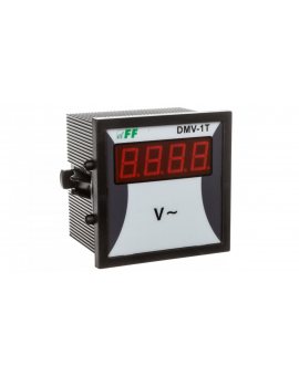 Woltomierz 1-fazowy cyfrowy 0-600V AC dokładność 1 DMV-1T