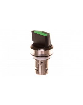 Przełącznik piórkowy 2 pozycyjny 22mm bez samopowrotu możl podświetlenie czarny/zielony metal SIRIUS ACT 3SU1052-2BF40-0AA0