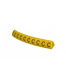 Oznacznik przewodów OZ-2/C żółty E04ZP-01020401400 /100szt./