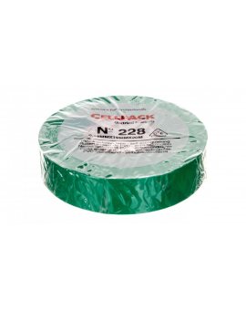 Taśma izolacyjna 228 0.19-19-20 PVC/zielona 130629