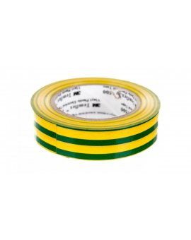 Taśma elektroizolacyjna Temflex 1500 żółto-zielona 15mmx10m DE272950937/7000062275 /100szt./