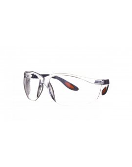 Okulary ochronne poliwęglanowe białe soczewki 97-500